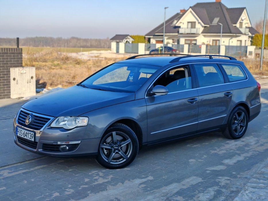 VW Passat B6 2.0 TDi 140km 2006r - 6 Biegów - Wyposażony - Ekonomiczny