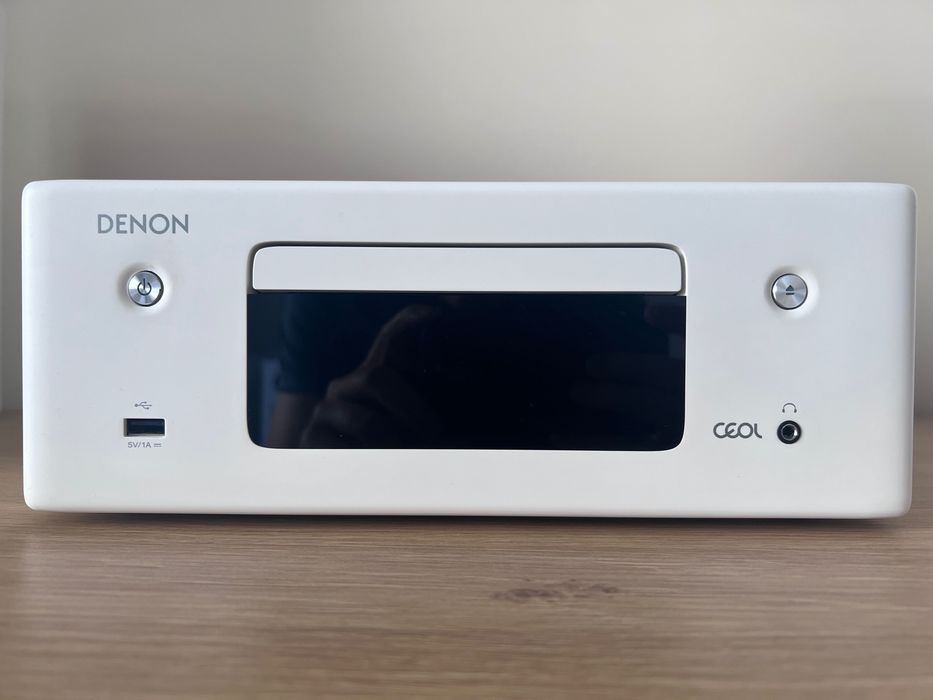 Denon CEOL N10 + Kolumny Wilson EL-4 | Stan BDB | Biały
