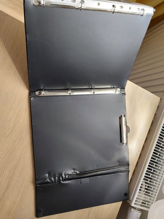 Skórzana teczka organizer A4