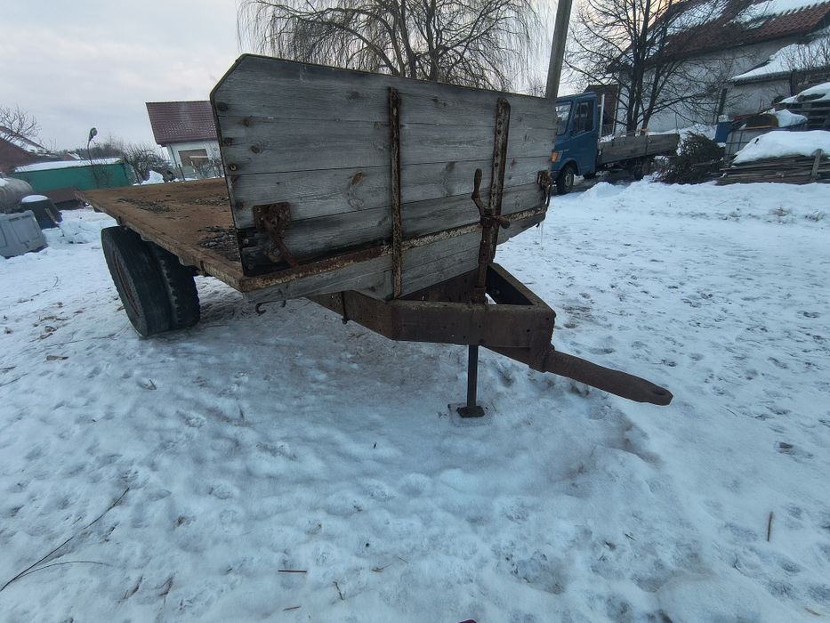 Rama przyczepy jednoosiowej resor że Szwecji  przyczepa wywrot  leśna