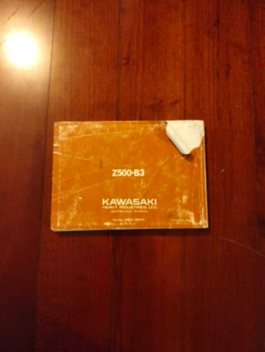 Manual Técnico de bolso - Kawasaki Z500
