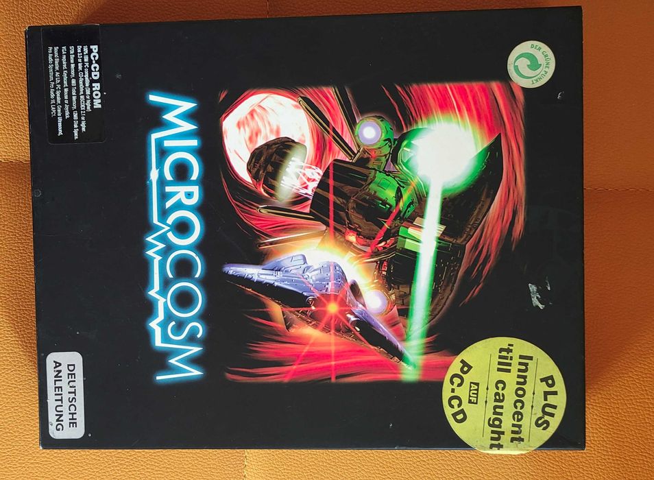 Microcosm + Innocent Until Caugh psygnosis big box PC