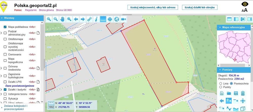 Widokowa DZIAŁKA BUDOWLANA, Bielsko- Biała