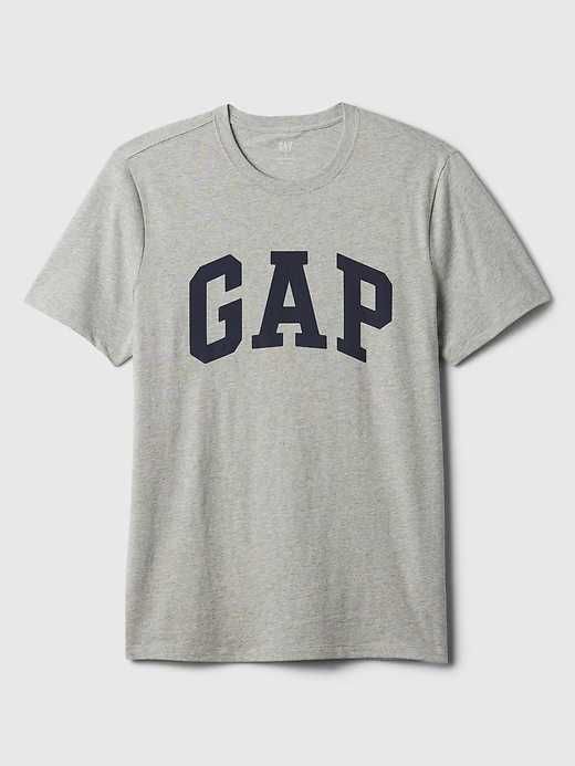 Оригінал! Футболка Gap Logo T-Shirt Сіра (Heather grey) (Розміри та кольори)
