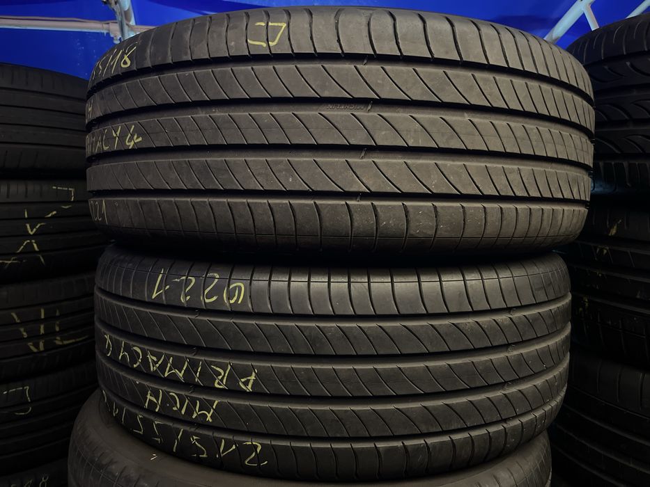 4x 215/55/18 letnie Michelin Primacy 4 idealny stan 2021 6,4mm