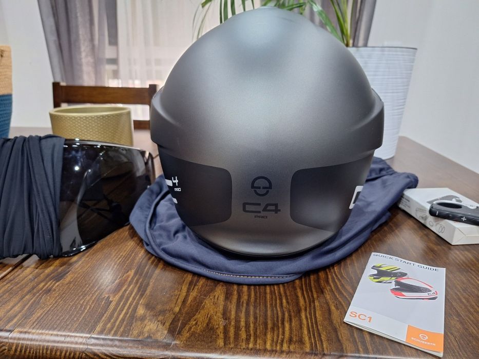 Capacete schuberth c4 pro - sc1 e controlo remoto