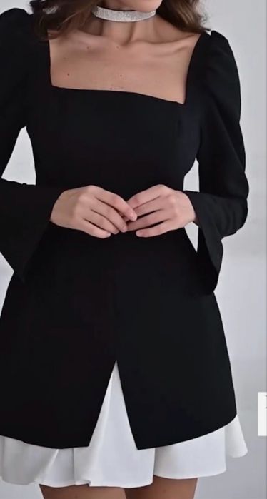 Чорна сукня міні xs