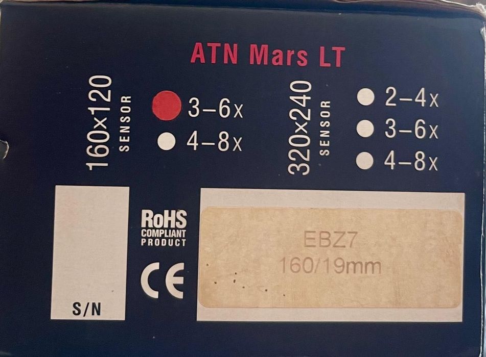 Приціл тепловізорний ATN MARS LT 160 3-6X