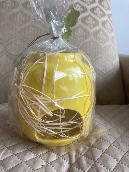 Lampion Świecznik Kominek nowy na prezent