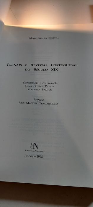 Jornais e Revistas Portuguesas do Século XIX (Bibliografias, 2 Vols)