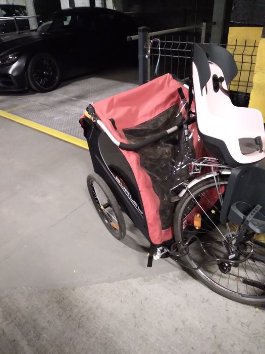 Sprzedam, zamienię Przeczepka rowerowa dwuosobowa BURLEY