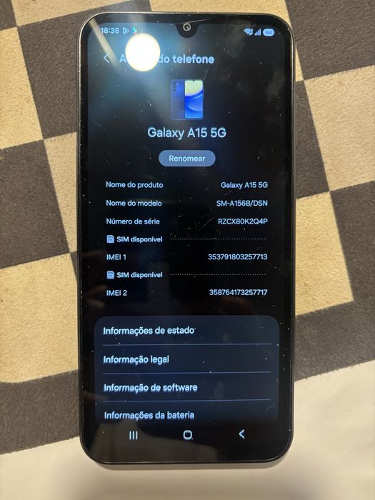 Smartphone samsung