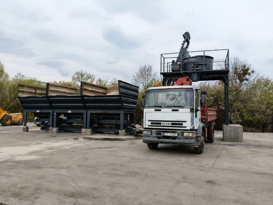 Beton, stabilizacja, transport