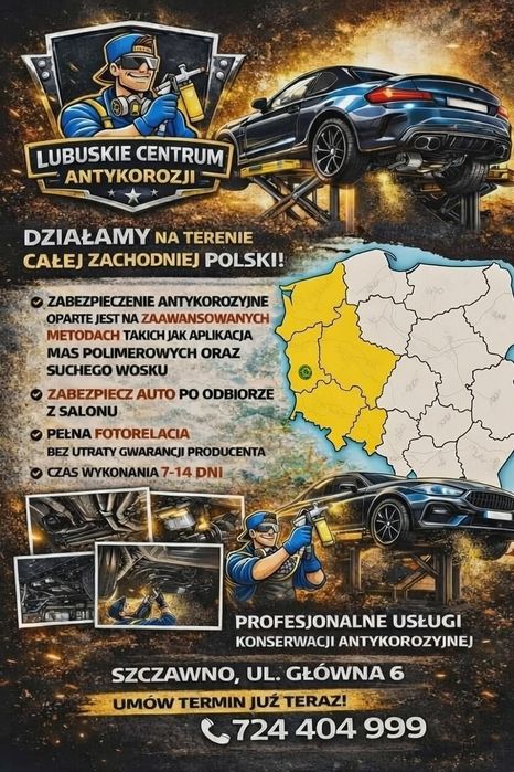 Profesjonalna Konserwacja podwozia Innotec