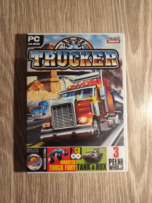 Gra Trucker Polska Wersja +  gra Star Defender 2