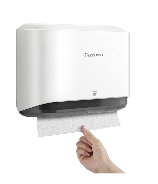 Pojemnik dozownik podajnik ręczniki papierowe biały Modunful