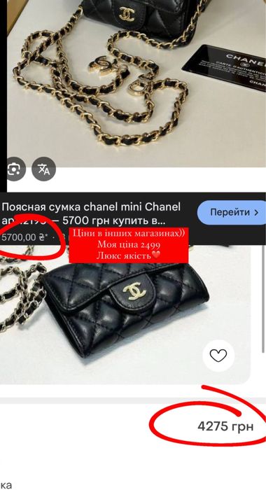 Chanel Mini поясная Kelly