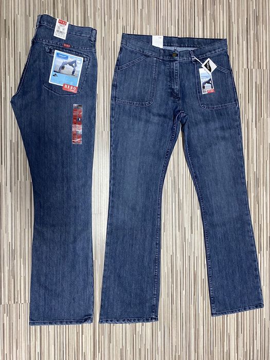 Spodnie damskie jeans 33/33 pas 90 cm komplet 2 pary Wrangler nowe