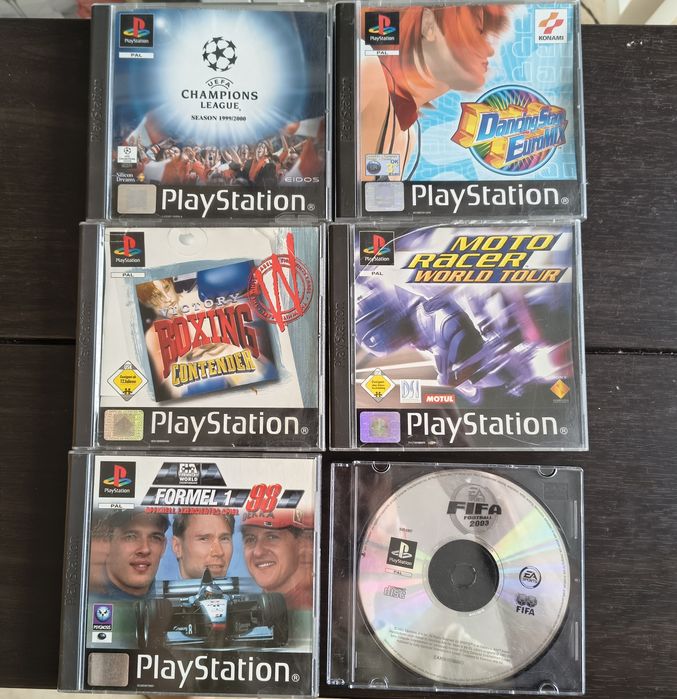 Оригинальные диски Sony PlayStation 1 PSX