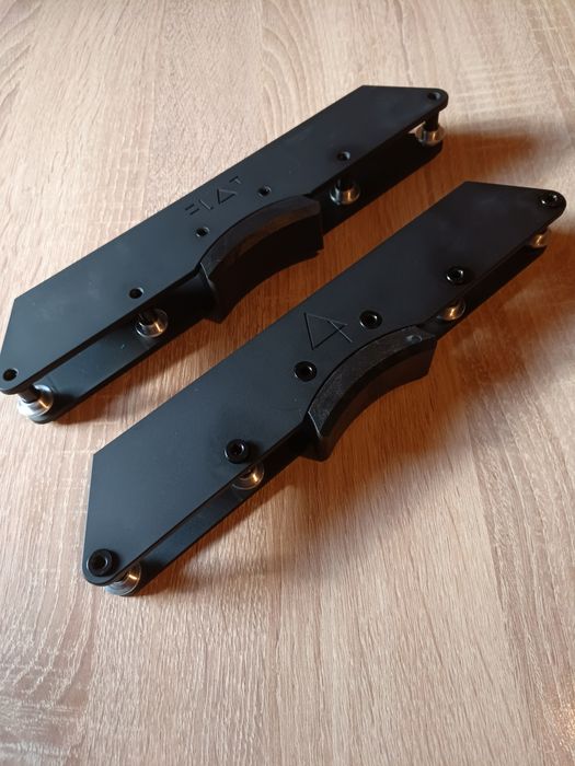 Szyny FLAT Antony Pottier 267 mam aluminium czarne