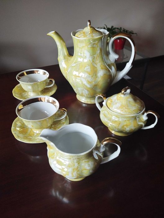 Zabytkowy serwis kawowy