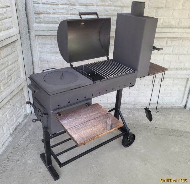 • ХІТ ПРОДАЖУ! НЕ ПОВЕДЕ! Мангал Гриль с Коптильней, Печкой под казан