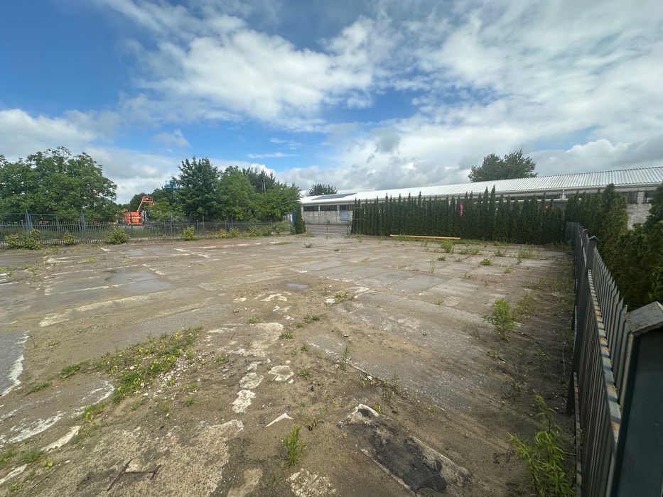 Utwardzony i ogrodzony plac / działka przemysłowa ponad 1000 m², Lublin ulica Konstruktorów - Widok 2