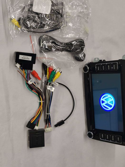 Rádio Volkswagen VW SEAT SKODA - Android 2 DIN GPS WIFI OBD Bluetooth