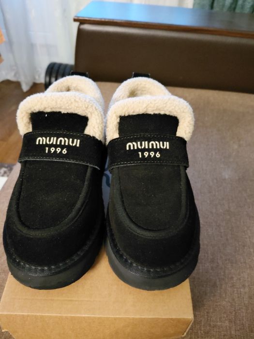 Лофери анатомічні на хутрі   на 36 розмір