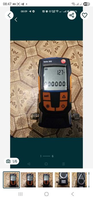 Вакууметр testo 552