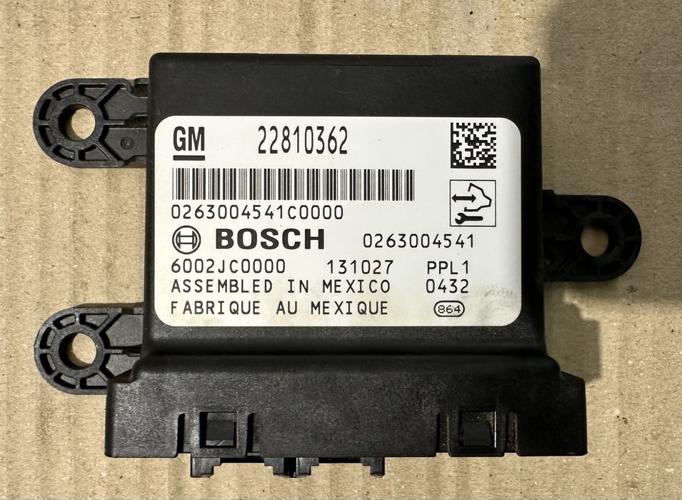 Módulo Sensores Estacionamento Opel Astra J de 2010 a 2016