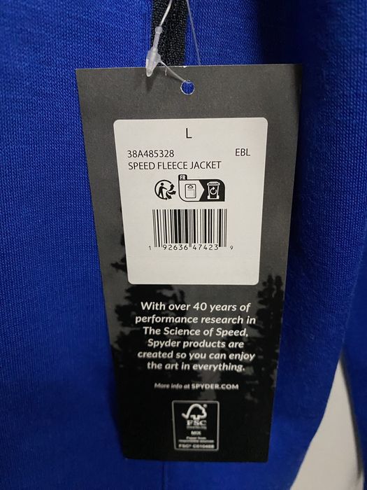 Bluza Rozpinana Spyder Speed L Nowa
