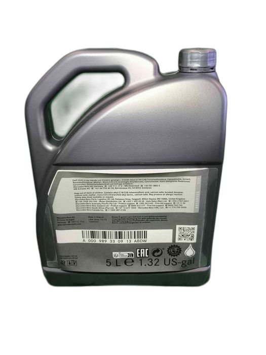 Óleo de Motor MERCEDES-BENZ A-CLASS A 200 d (177.012) (110 kW / 150 cv) [11.2018 - ...] 5W-30 (OEM) | MB229.52 (OEM)