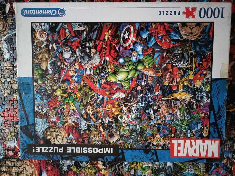 Puzzle Clementoni 1000 impossible marvel