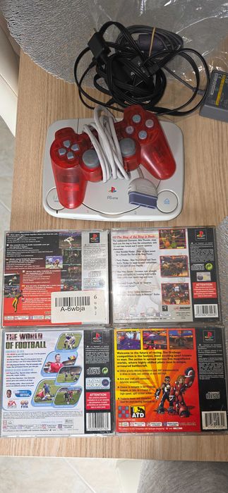 Ps1 com 4 jogos 1 comando