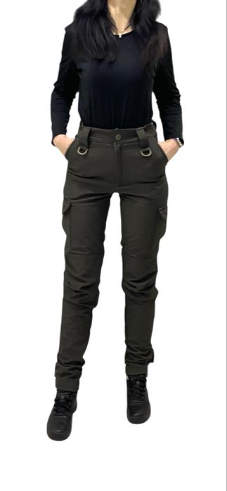 Жіночий осінній тактичний військовий костюм Хакі