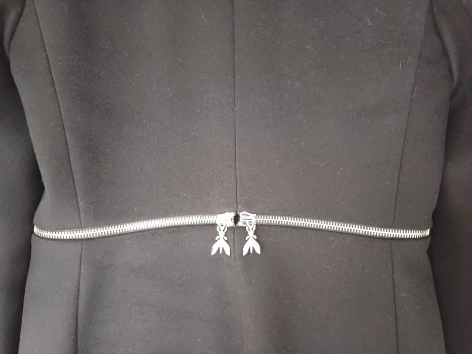 PATRIZIA PEPE Płaszcz na suwak Essential 2 w jednym