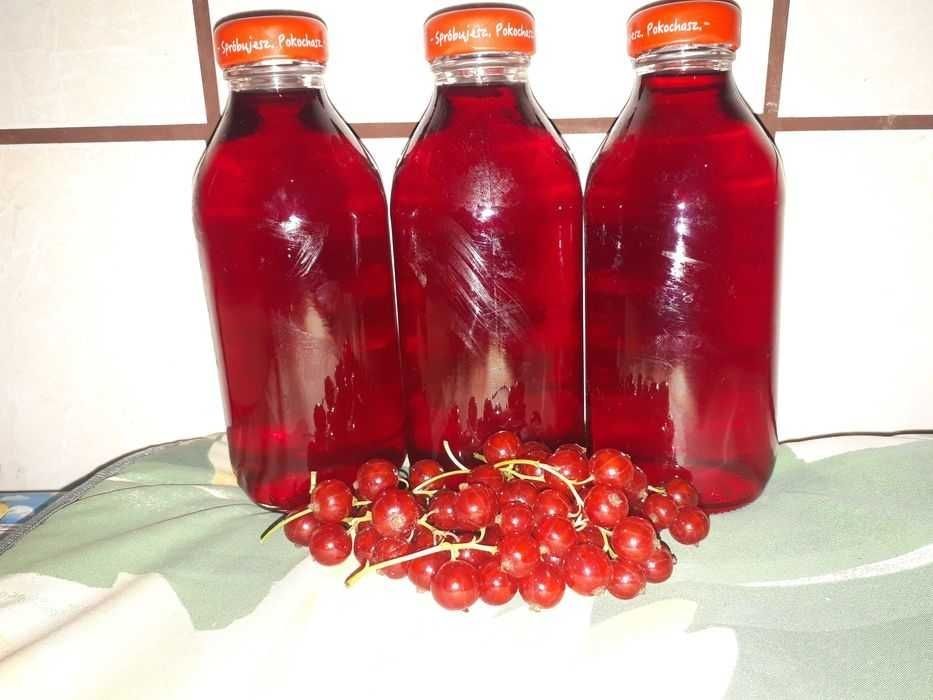 Sok z czerwonej porzeczki