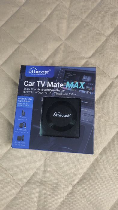 Adapter bezprzewodowy Ottocast Car TV Mate Max  CarPlay i Android Aut