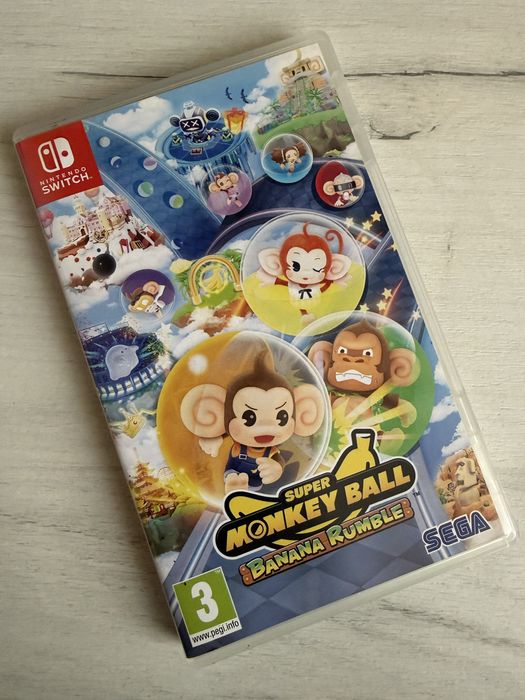 Super Monkey Ball Banana Rumble Nintendo Switch, igla