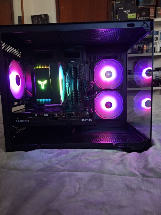 PC GAMER RYZEN 5 5500 + RX 6600 XT + 16GB RAM + SSD NVME 512GB