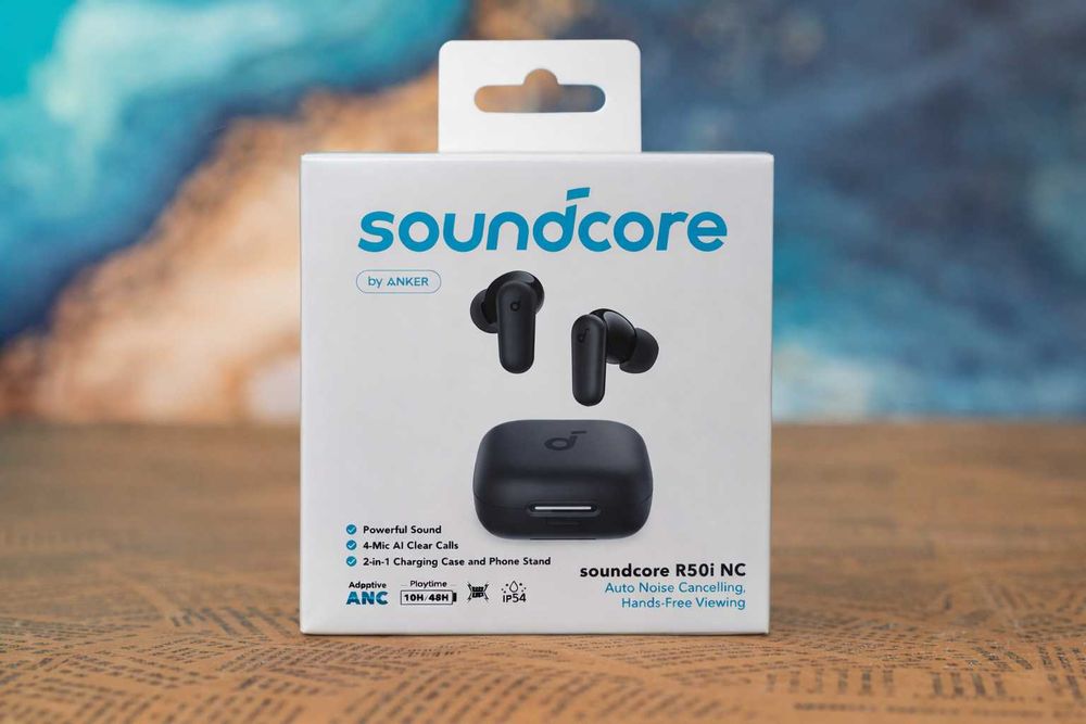 ‼️ТОП Бюджет! Anker Soundcore P30i R50i NC|ANC 42dB навушники бездротові Bluetooth TWS|IP54 Шумоподавлення|Безпроводные наушники блютуз!