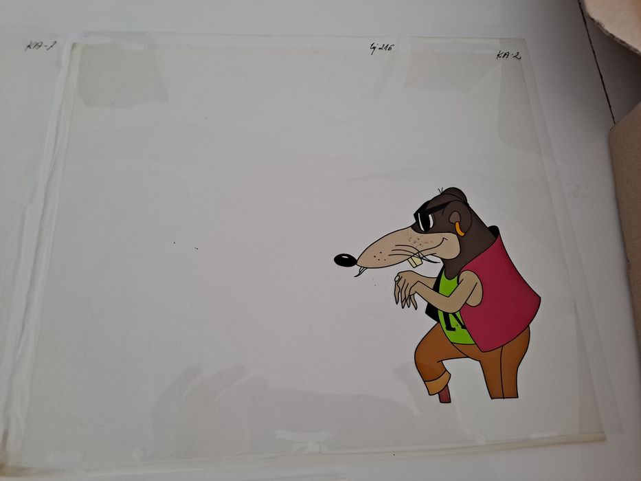 Folie animacyjne "Karypel kontra groszki"