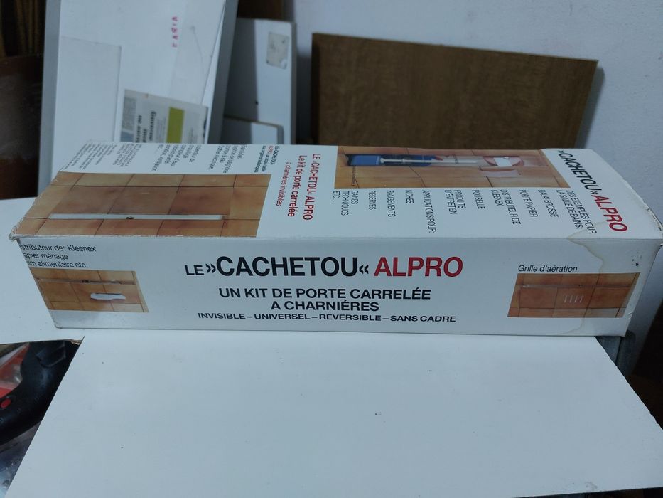KIT ALPRO - PORTA DE AZULEJO com articulação