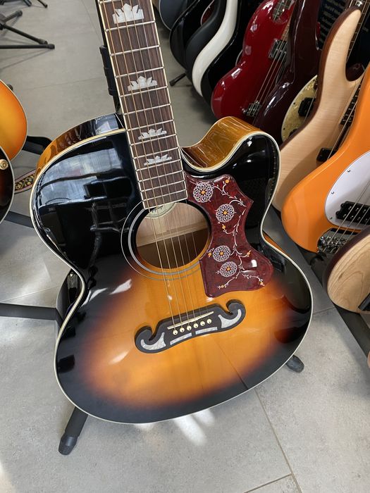 Epiphone J-200 Studio - gitara elektroakustyczna + POKROWIEC