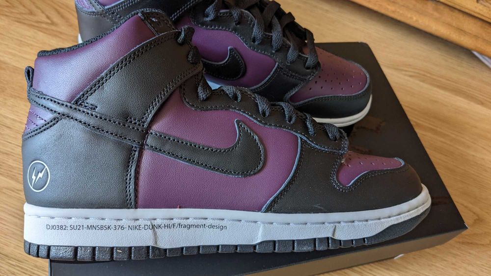 Nike Dunk High Fragment Beijing US7 EU40 25CM