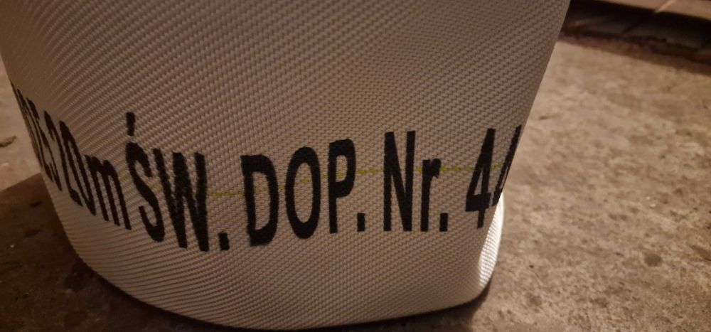 Węże strażackie 110 stoż