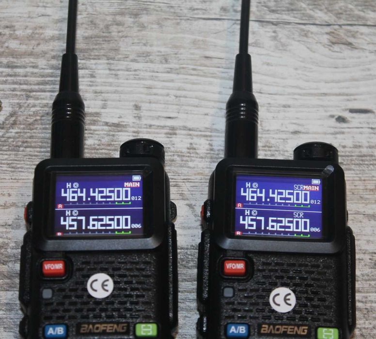 Две мощные Рации Baofeng UV-5RH 10W зарядка type-c.