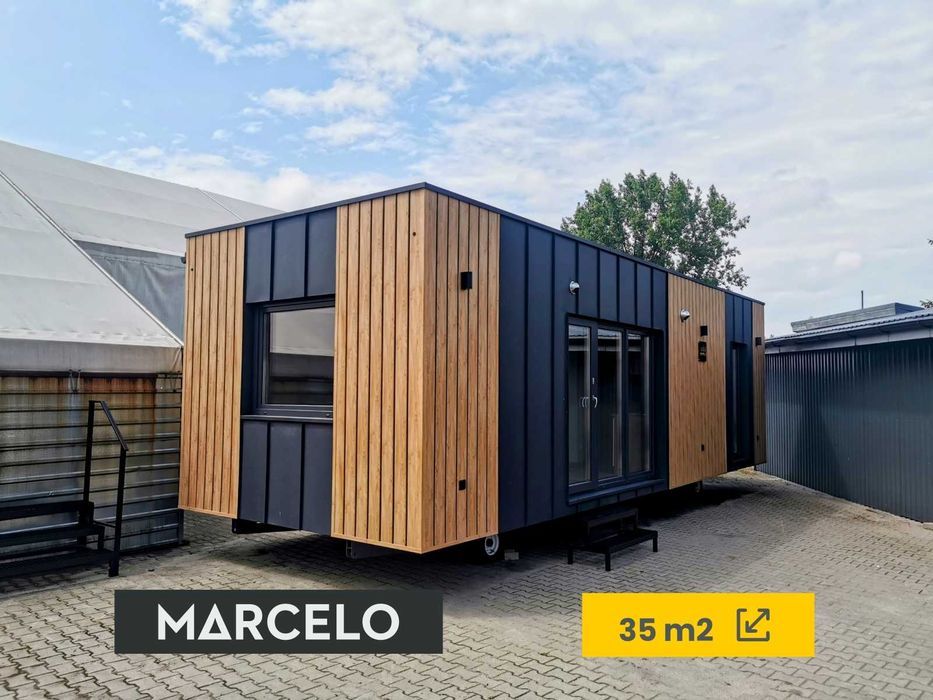 Domek mobilny 35m2-MARWIS MOBILE HOMES-gotowy do zamieszkania!