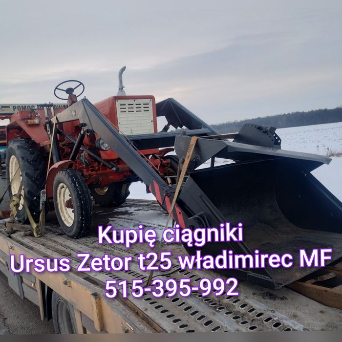 Skup ciągników sprawne uszkodzone